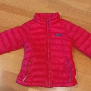 Patagonia Toddler Girls Puffer Down Coat 5T-6T (XS)